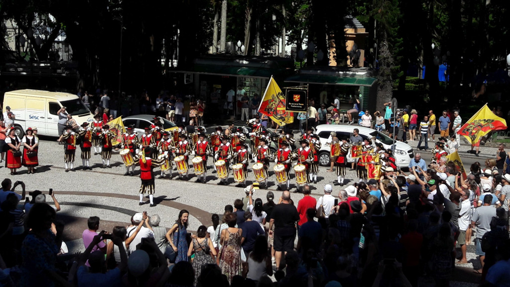 Fanfarenzug in Florianopolis